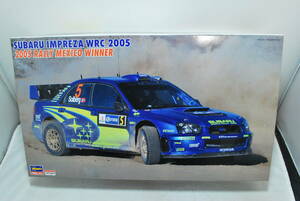■　希少！未開封　ハセガワ　1/24　スバル　インプレッサ WRC　2005 ラリー メキシコ 優勝車　P.ソルベルグ　■