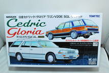 ■　希少！未開封　TOMYTEC (トミーテック)　1/35　ニッサン　セドリック/グロリア ワゴン　Y30　V20E SGL リミテッド　エンジン付　■_画像1