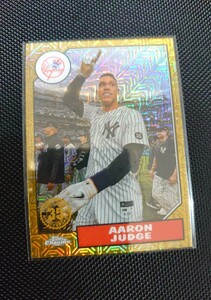 [ジャッジ/Aaron Judge]2022 Topps Chrome 1987 Silver Pack Series2 Mojo