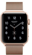 【B38】Apple Watch ミラネーゼループ42/44/45mm(ゴールド)_画像1