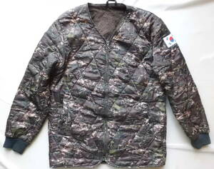韓国軍新型迷彩キルティングライナージャケット