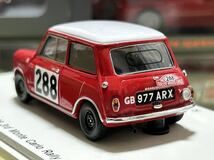 スパーク spark 1/43 Morris Cooper n°288 3rd Monte Carlo Rally 1963 [S1187] (紙スリーブ、ありません) R.Aaltonen / T.Ambrose_画像7