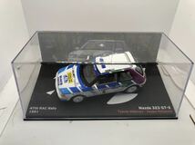 1/43　ラリーカーコレクション　マツダ　323　GT-X　1991ｙ　RACラリー　T・マキネン　ファミリア　GT R 47th_画像1