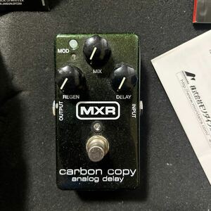 MXR carbon copy アナログディレイ Analog Delay 