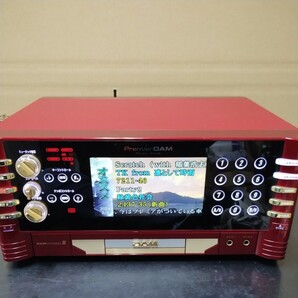 SFZ5 業務用 第一興商 DAM コントローラー DAM-XG1000Ⅱ 赤 中古 点検動作品の画像1