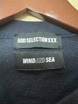 【2519】WIND AND SEA/GOD SELECTION XXX 　ブランド コラボ 長袖Tシャツ SIZE L コラボ商品 サイズ：M_画像4