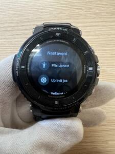 【4076】動作確認済　CASIO カシオ 腕時計 PRO TREK プロトレック WSD-F30　初期化済み　充電器あり