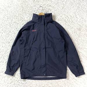 SOUTH FIELD South Field nylon jacket navy with a hood .L YA5926