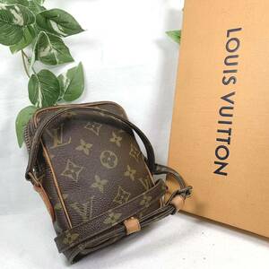 1円 LOUIS VUITTON ルイヴィトン ショルダー 斜めがけバッグ モノグラム ミニダヌーブ M45268 ミニバッグ