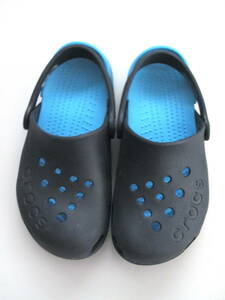 **CROCS Crocs Kids сандалии синий чёрный C12 18.5cm