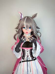 ウマ娘　ワンダーアキュート　着ぐるみ　美少女　マスク　kigurumi 　コスプ