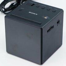 ◆SONY 目覚まし時計 ラジオ ICF-C1 ワイドFM 受信可 アメリカ仕様_画像6