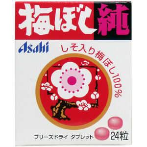 アサヒグループ食品 梅ぼし純 24粒×10個