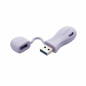 エレコム 子ども向けUSB3.2(Gen1)メモリ 32GB (パープル) MF-JRU3032GPU