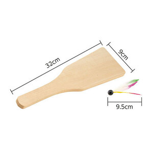 [10 piece set ] ARTEC is . board ( wooden ) feather netsuke ATC2410X10