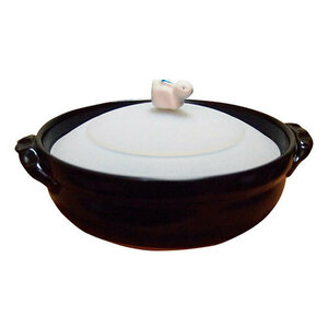  silicon cover attaching earthenware pot (L) black L8019104