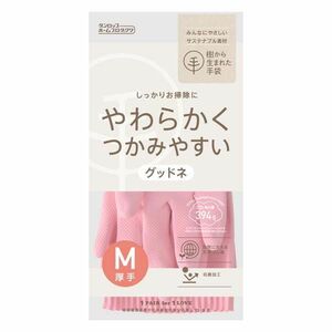 天然ゴム グッドネ厚手 Mサイズ ピンク