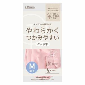 天然ゴム グッドネうす手 Mサイズ ピンク ×240セット