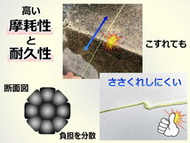 PEライン 9編 1.5号 300m 高強度 高感度 高飛距離 9本編み マルチカラー 釣り糸 釣糸 強力PEライン タイラバ ジギング エギング AGW X9 0_画像3