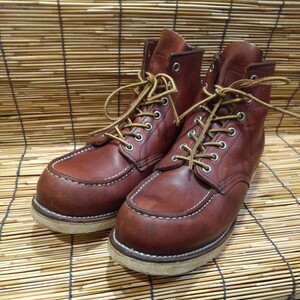 RED WING 9106 レッド ウィング モック トゥ 9 1/2 D 2006年製 縦羽タグ