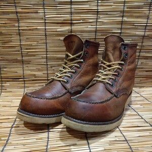 RED WING 875 レッド ウィング モック トゥ 8 E 羽タグ 90年代製 アイリッシュセッター