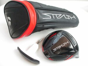 美品 ヘッド 日本仕様 STEALTH HD 1W 9° HC/レンチ付 テーラーメイド 単体 大人気モデル ステルス