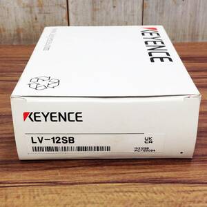 ●【AH-04836】新品未使用品 KEYENCE キーエンス 超小型デジタルレーザセンサ アンプユニット 子機 LV-12SB 【レターパックプラス可】