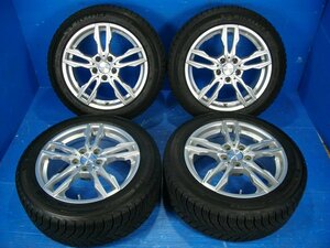 【H】LEHRMEISTER EURO TECH ELISI 17インチ 7.5J +38 5H PCD112 MICHELIN X-ICE SNOW 225/50R17 2020年製 4本 BENZ Cクラス W206/W205