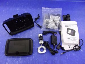 T[141] secondhand goods for motorcycle waterproof portable display audio PDA-05B Bluetooth CarPlay correspondence 2 wheel navi 