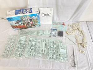 【JN22】(O) 未組立 保管品 L.E.D.MIRAGE with BOOMERANG UNIT SYSTEM 1/100 レッドミラージュ・ブーメランユニット プラモ ジャンク扱い