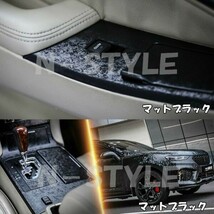 【Ｎ－ＳＴＹＬＥ】フォージド柄カーボンシート152cm×100ｃｍ艶なしブラックラッピングシート マーブルカーボン柄　マットブラック_画像4