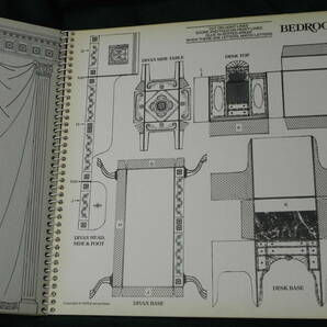 古書 THIS IS A PAPER PALACE Evaline Ness/エヴァリン・ネス ペーパークラフトブック インテリア ミニチュア ドールハウスの画像5
