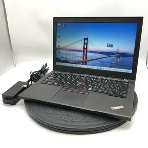 【処分特価】Lenovo ThinkPad X270 20HMA0M700 CPU 第7世代 Core i5-7200U RAM8GB SSD256GB Windows11 Office付 中古 PC ノートパソコン