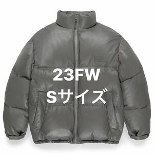 WACKO MARIA 23FW LEATHER DOWN JACKET ワコマリア レザーダウンジャケット