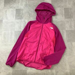 美品 THE NORTH FACE ノースフェイス ナイロンパーカー レディース Sサイズ ピンク NPW71306