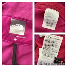 美品 THE NORTH FACE ノースフェイス ナイロンパーカー レディース Sサイズ ピンク NPW71306_画像10