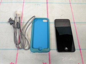 可動 アイポットタッチ ipod touch 第5世代 32GB ME978J/A スペースグレイ 本体 バッテリー難あり + おまけ クリックポスト