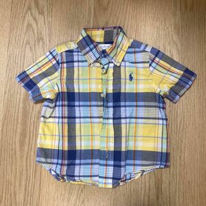 ベビー服　ラルフローレン RALPH LAUREN 半袖 シャツ POLO 約80サイズ(9M)