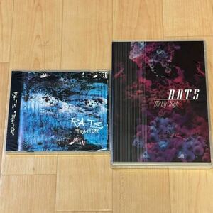 ★RATS（X JAPAN heath＋鈴木慎一郎）CDとDVD セット　ステッカー白黒付き　ラッツ　rats 未開封★アルバム 