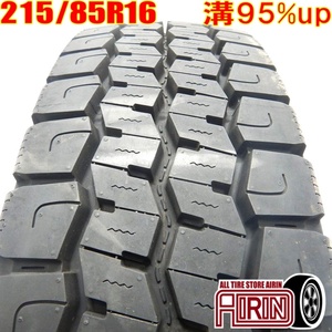 中古タイヤ 215/85R16 120/118N DUNLOP SP LT22 サマータイヤ 1本単品 エルフ 中古 16インチ