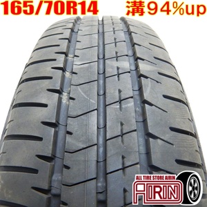 中古タイヤ 165/70r14 タイヤ BRIDGESTONE ECOPIA NH200C 1本 単品 アクア スペイド パッソ ヴィッツ 中古 14インチ