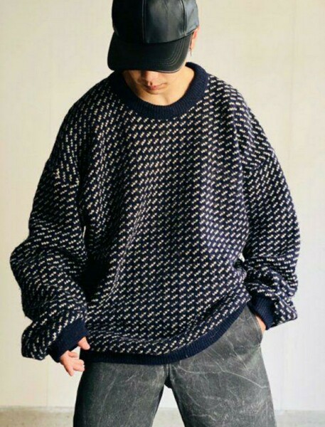 80~90’s ORE “Birds-eye” Knit バーズアイ　ニット セーター