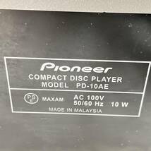 パイオニア PD-10AE CDプレーヤー シルバー PD-10AE(S)_画像5