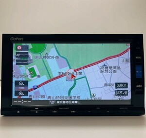 美品HONDAホンダ 純正 ナビ ギャザーズ Gathers VRU-195CVi CRV/CR-V用 SD録音フルセグTV CD DVD AM FM CarPlay BLUETOOTH機能地図2021年度