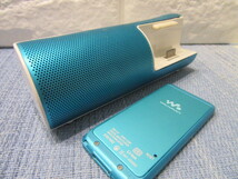 ★SONYソニー WALKMAN NW-S14 8GB Bluetooth対応　スピーカー付き　ブルー★_画像3