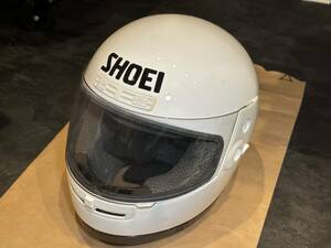 1728■100 ショウエイ SHOEI ヘルメット シンプル ホワイト Sサイズ