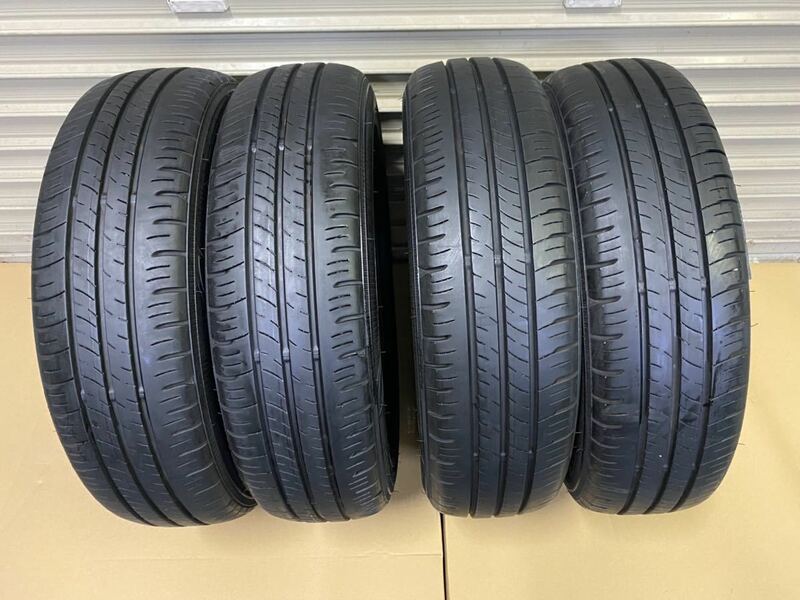 良品　155/65R14 ダンロップ　エナセーブ　EC300+ ４本【７〜8部山☆2020年製】