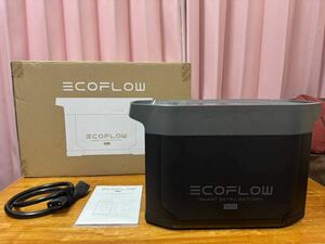 中古　エコフロー デルタMAX専用容量拡張バッテリー 大容量 2016Wh 