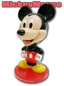 送料無料 珍品 ミッキーマウス ボビングヘッド 首振り人形 ウォルト ディズニー ディズニーワールドリゾート ケロッグ インテリア 雑貨