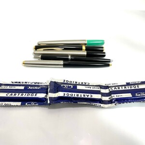 1円スタート　PARKER　 SAILOR ZEBRA 万年筆 　ボールペン　まとめ　